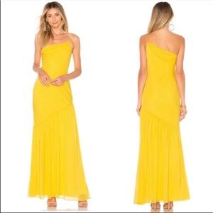 Lovers + Friends One Shoulder Maxi Dress
